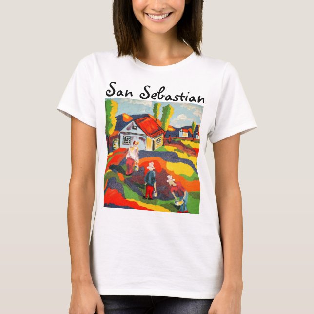 San Sebastian Spain T-Shirt (Front)