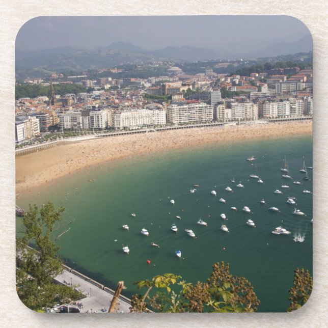 San Sebastian, Spain. The Basque city of San Coaster (Front)