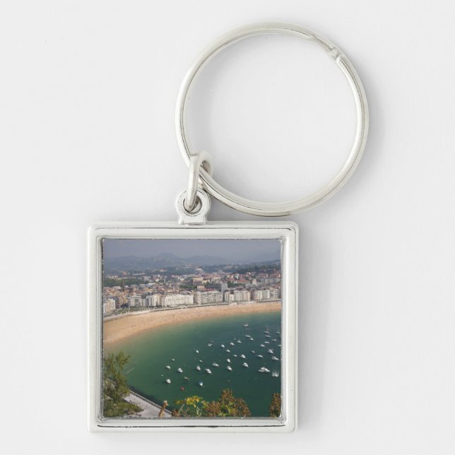 San Sebastian, Spain. The Basque city of San Key Ring (Front)
