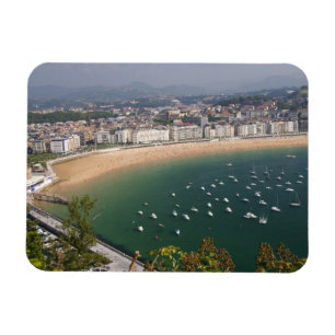 San Sebastian, Spain. The Basque city of San Magnet