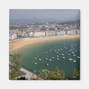 San Sebastian, Spain. The Basque city of San Magnet