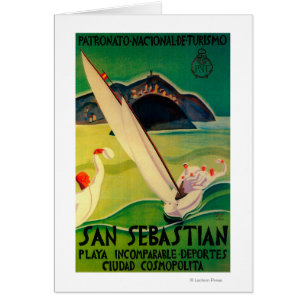 San Sebastian Vintage PosterEurope