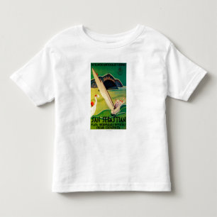 San Sebastian Vintage PosterEurope Toddler T-Shirt