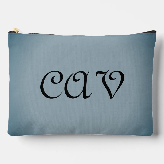 San Telmo Cornflower Blue  Accessory Pouch (Front)