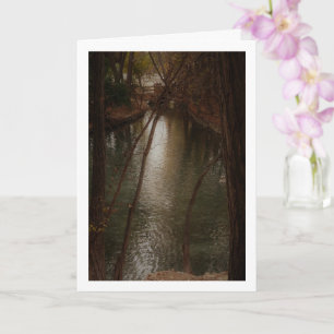 San Vicente Park Lake, Lliria, Valencia Card