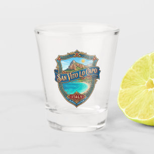 San Vito lo Capo Italy Shot Glass