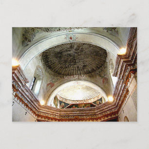 San Xavier church ceiling Postcard