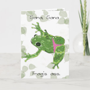 Sana Sana Colita de Rana Card