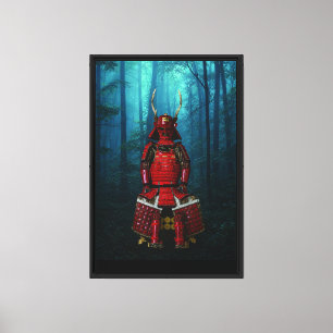Sanada Yukimura Armour Canvas 16x24 Print