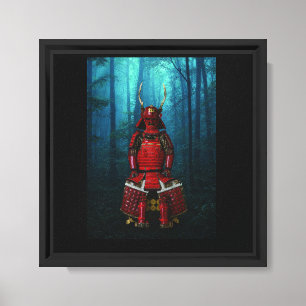 Sanada Yukimura Armour Canvas 8x8 Print