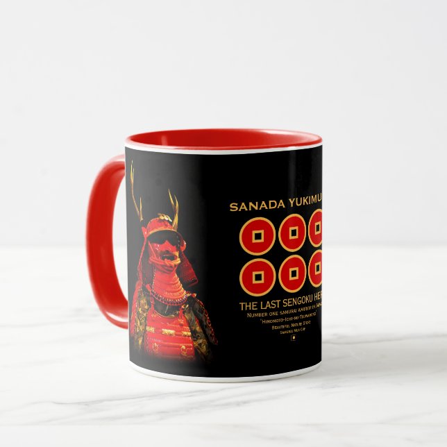SANADA YUKIMURA MUG (Front Left)
