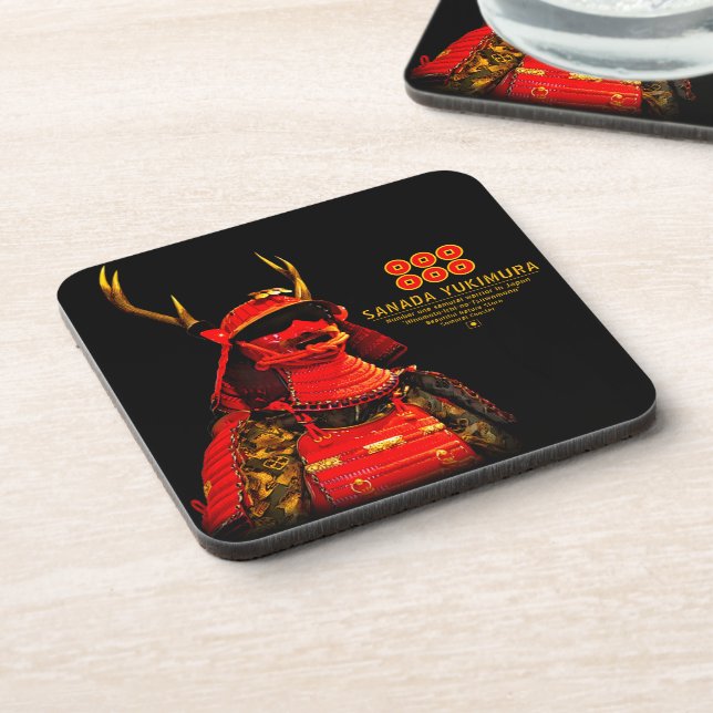 SANADA YUKIMURA (Normal ver.) Coaster (Left Side)