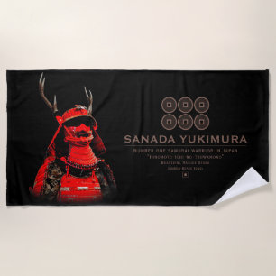 SANADA YUKIMURA (Red ver.) Beach Towel