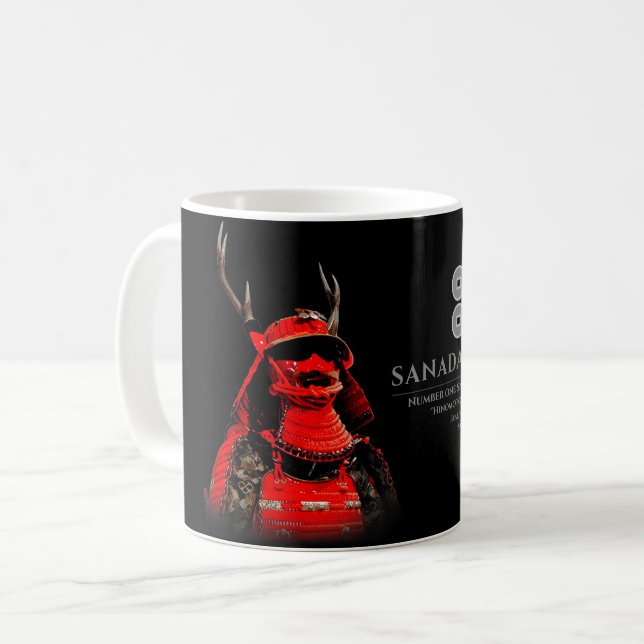 SANADA YUKIMURA (Red ver.) Coffee Mug (Front Left)
