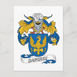 Sanchez Family Crest Postcard