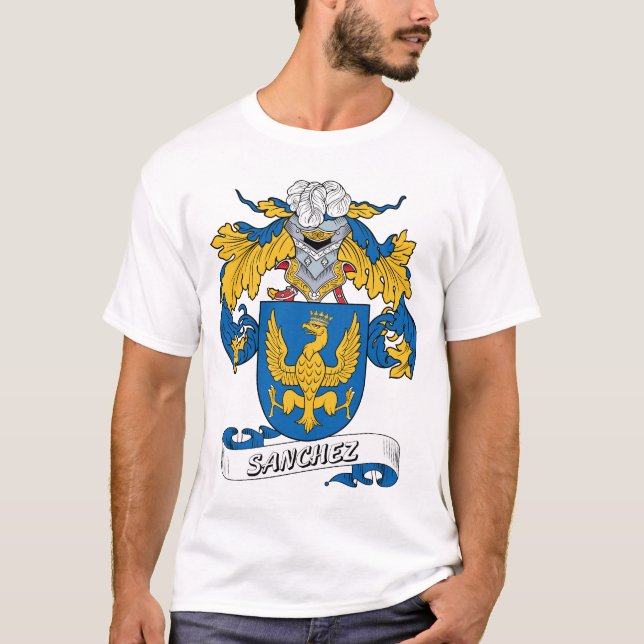 Sanchez Family Crest T-Shirt (Front)