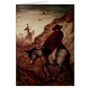 Sancho and Don Quixote, 19th century