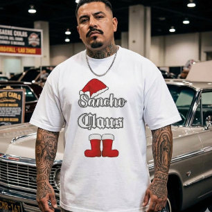 Sancho Claus Funny Christmas Holiday T-shirt