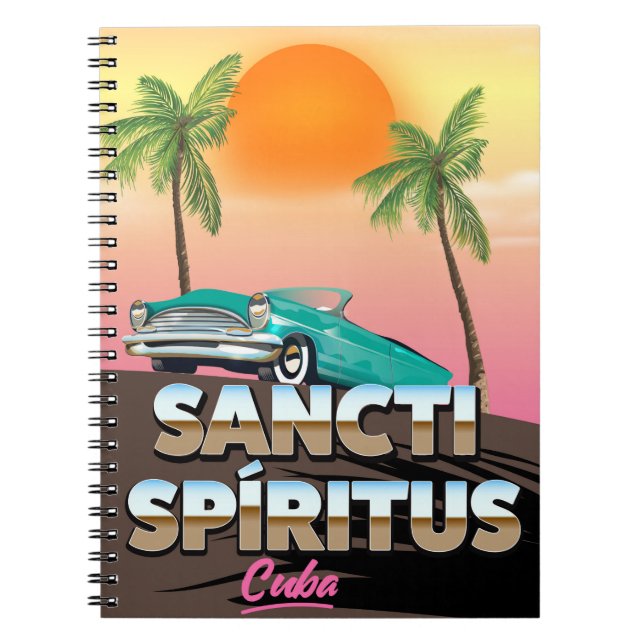 Sancti Spíritus Cuba Notebook (Front)