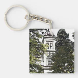 Sanctuary Amongst the Trees Key Ring