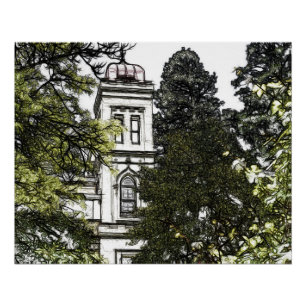 Sanctuary Amongst the Trees Poster