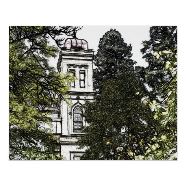 Sanctuary Amongst the Trees Poster (Front)