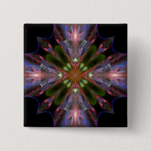 Sanctuary Cross 15 Cm Square Badge