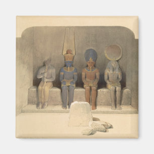 Sanctuary of the Temple of Abu Simbel, from "Egypt Magnet