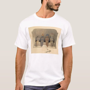 Sanctuary of the Temple of Abu Simbel, from "Egypt T-Shirt