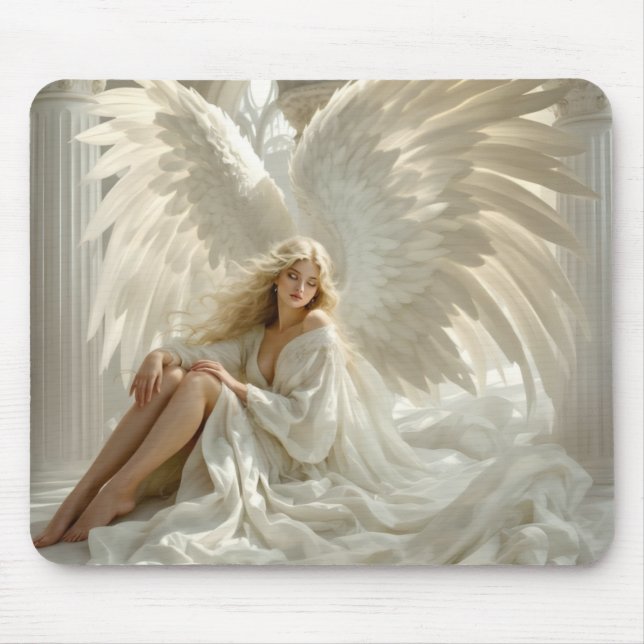 Sanctum of Wings – Angel in the Halls of Light	 Mouse Pad (Front)