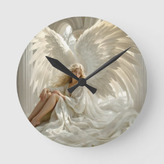Sanctum of Wings – Angel in the Halls of Light	 Round Clock