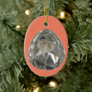 Sancy Diamond – Diamant Ceramic Ornament