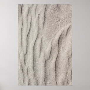 Sand Abstract Poster