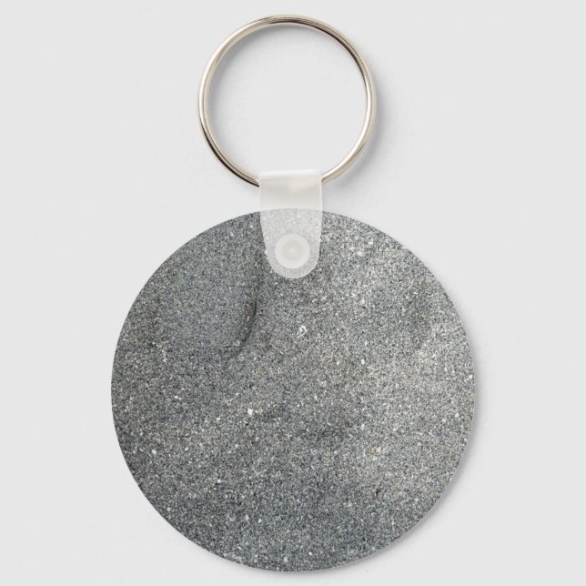 Sand Abstract Themed Design Merchandise Key Ring (Front)
