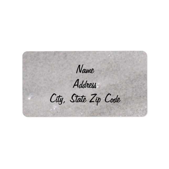Sand Address Labels (Front)