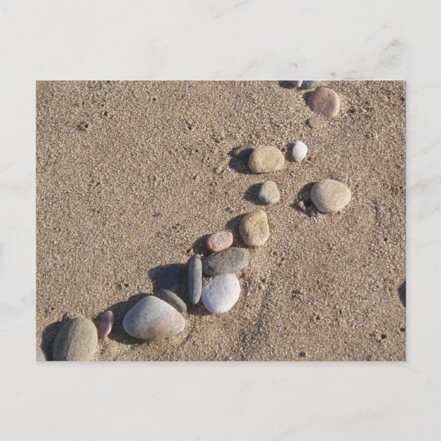 Sand and Pebbles Postcard (Front)