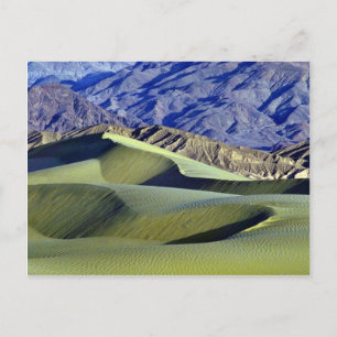 Sand and rock patterns postcard