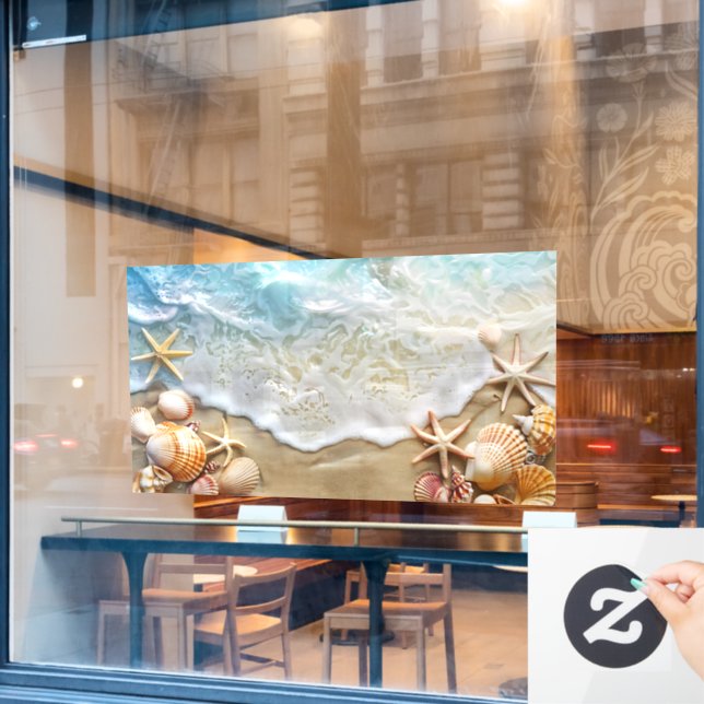 Sand and Sea (Cafe Window)