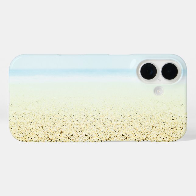 Sand and Sea Calm Coastal Case-Mate iPhone Case (Back (Horizontal))