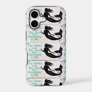 sand and sea mermaid phone case