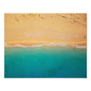 Sand and Sea Shoreline Photo