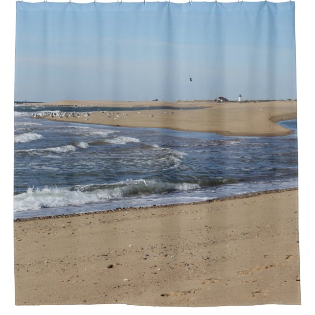 Sand and Sea Shower Curtain (Front)