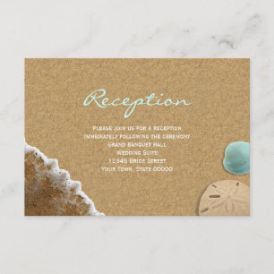 Sand and Shells Beach Reception Info Card