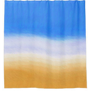 Sand and Surf Shower Curtain