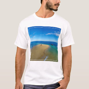Sand Bar And Dhow   Ibo Island, Mozambique T-Shirt