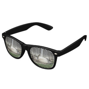 Sand Bathing Donkey Retro Sunglasses
