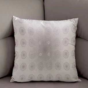 Sand-beach floral textile patterned art cushion