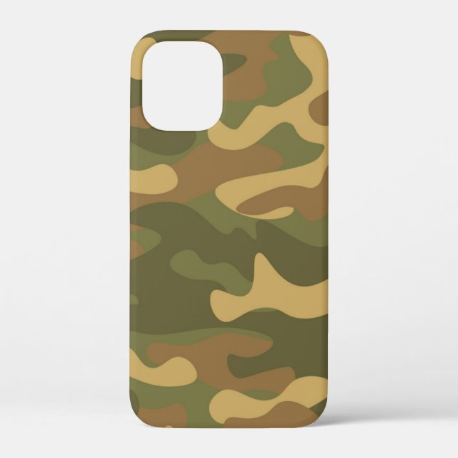 Sand Brown Camo Case-Mate iPhone Case (Back)