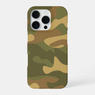Sand Brown Camo iPhone 16 Pro Case