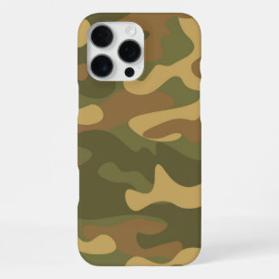 Sand Brown Camo iPhone 16 Pro Max Case
